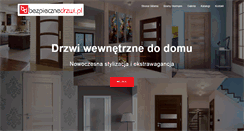 Desktop Screenshot of bezpiecznedrzwi.pl
